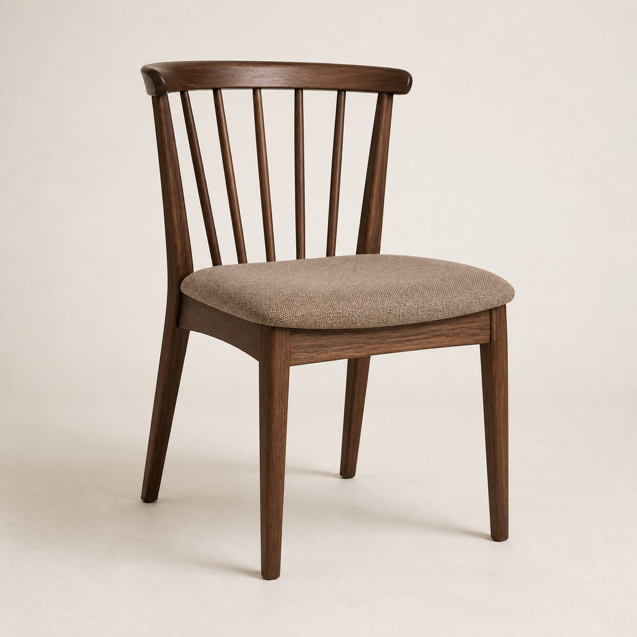 Walnut Spindle dining chair